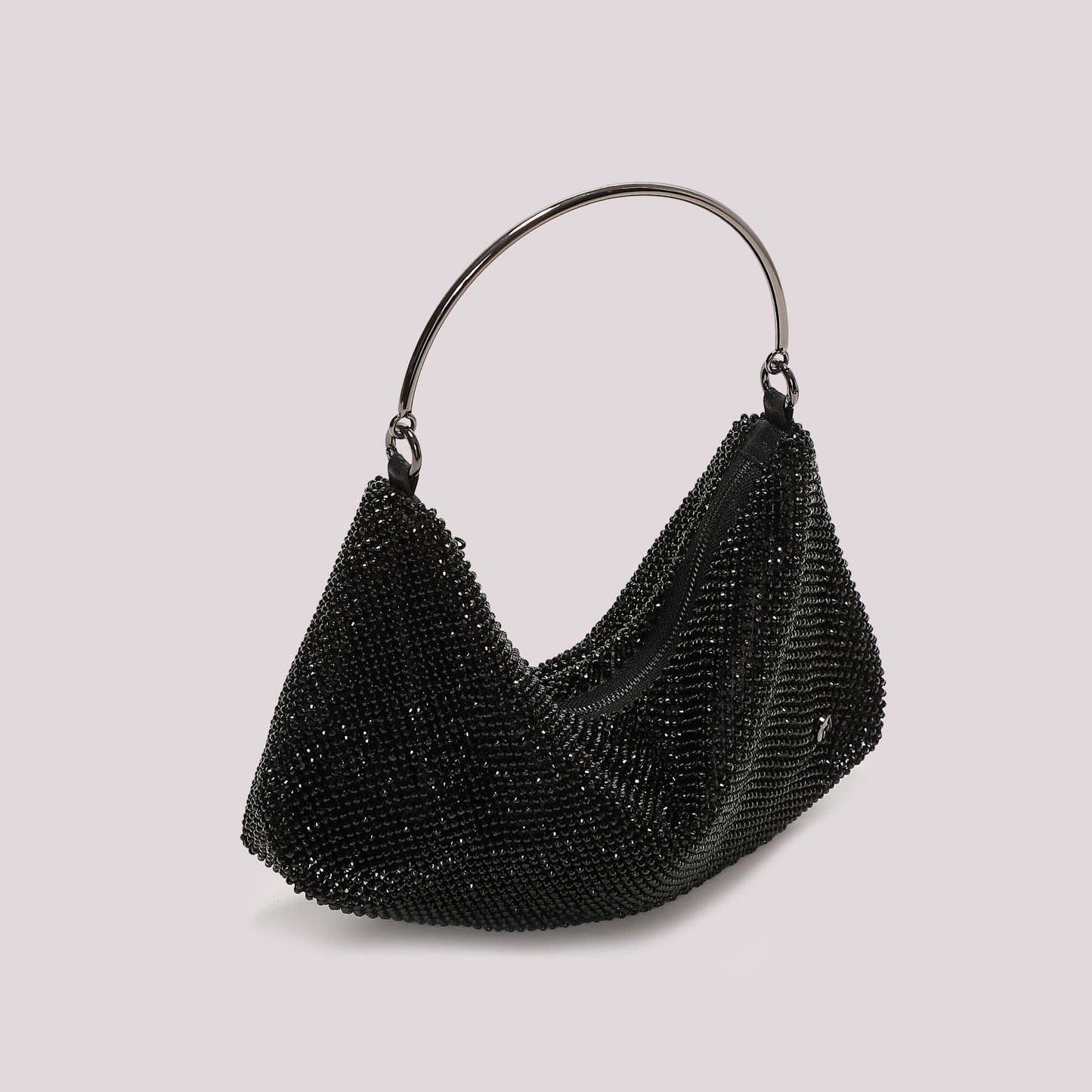 BORSA MORBIDA IN RETE DI STRASS