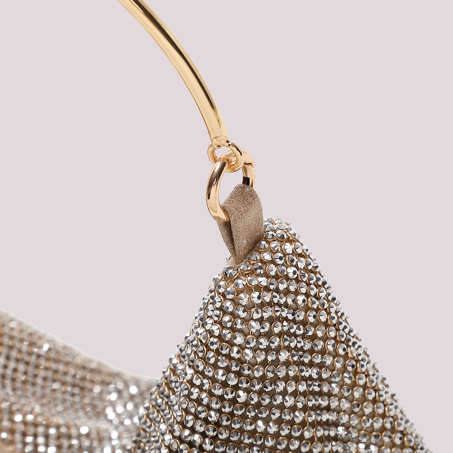 BORSA MORBIDA IN RETE DI STRASS