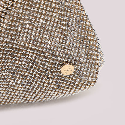 BORSA MORBIDA IN RETE DI STRASS