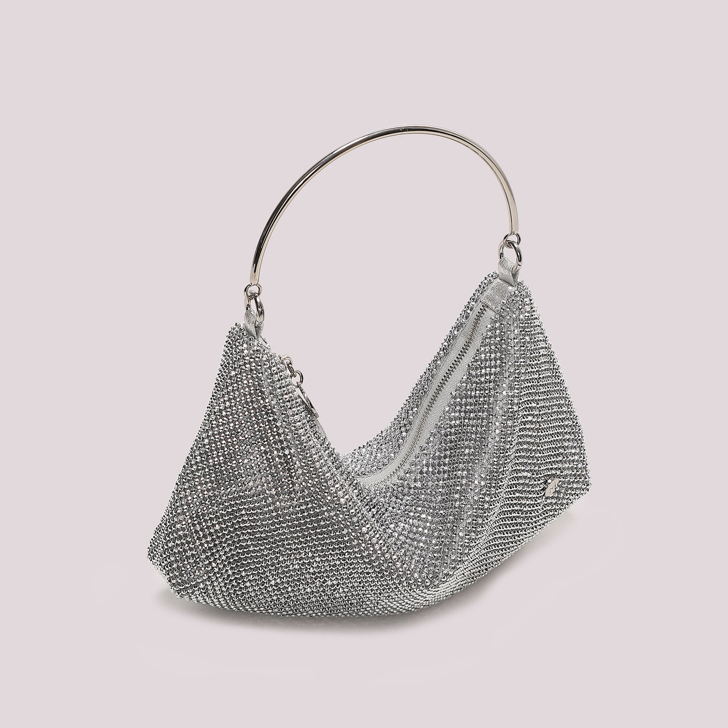 BORSA MORBIDA IN RETE DI STRASS