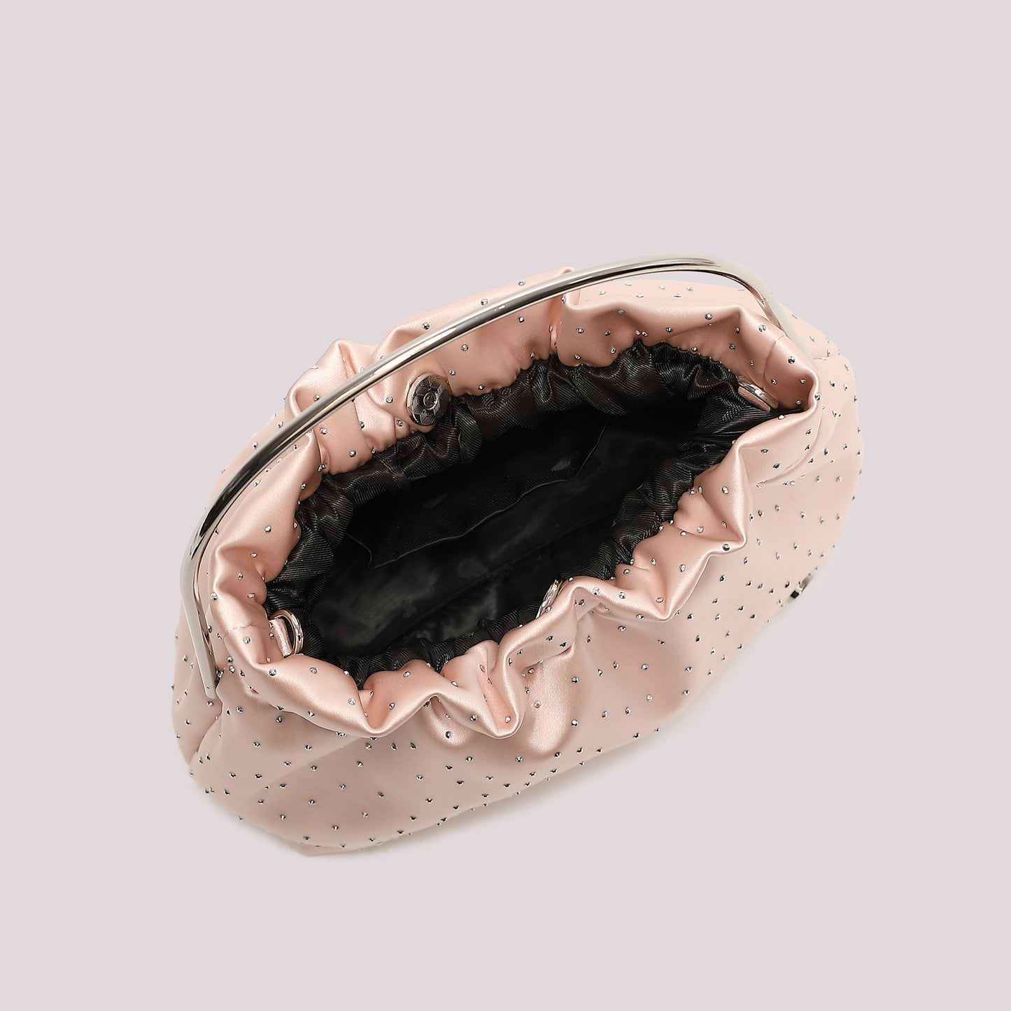 BORSA IN TESSUTO CON STRASS