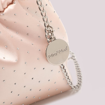 BORSA IN TESSUTO CON STRASS