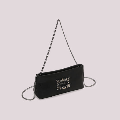 BORSA CLUTCH CON DETTAGLIO GIOIELLO