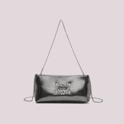 BORSA CLUTCH CON DETTAGLIO GIOIELLO