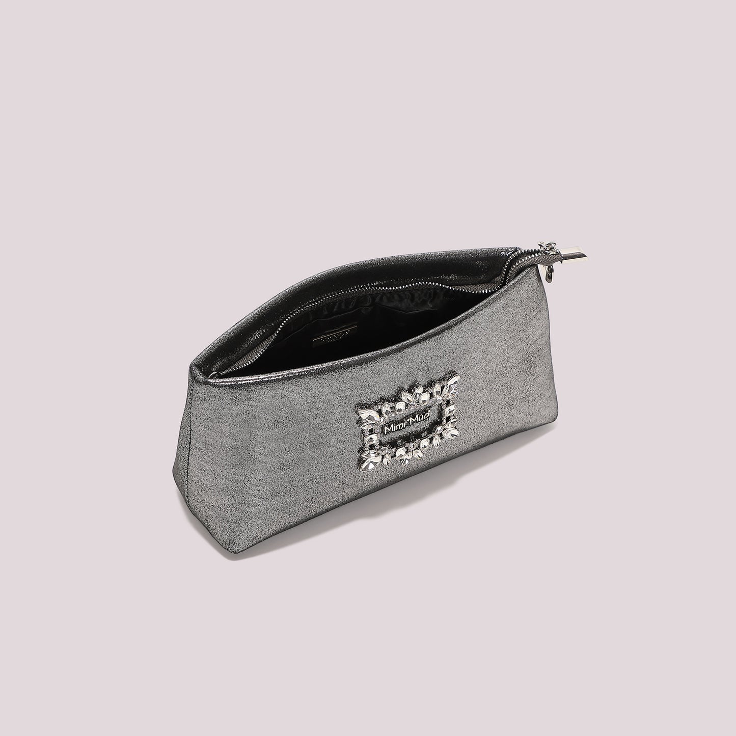 BORSA CLUTCH CON DETTAGLIO GIOIELLO