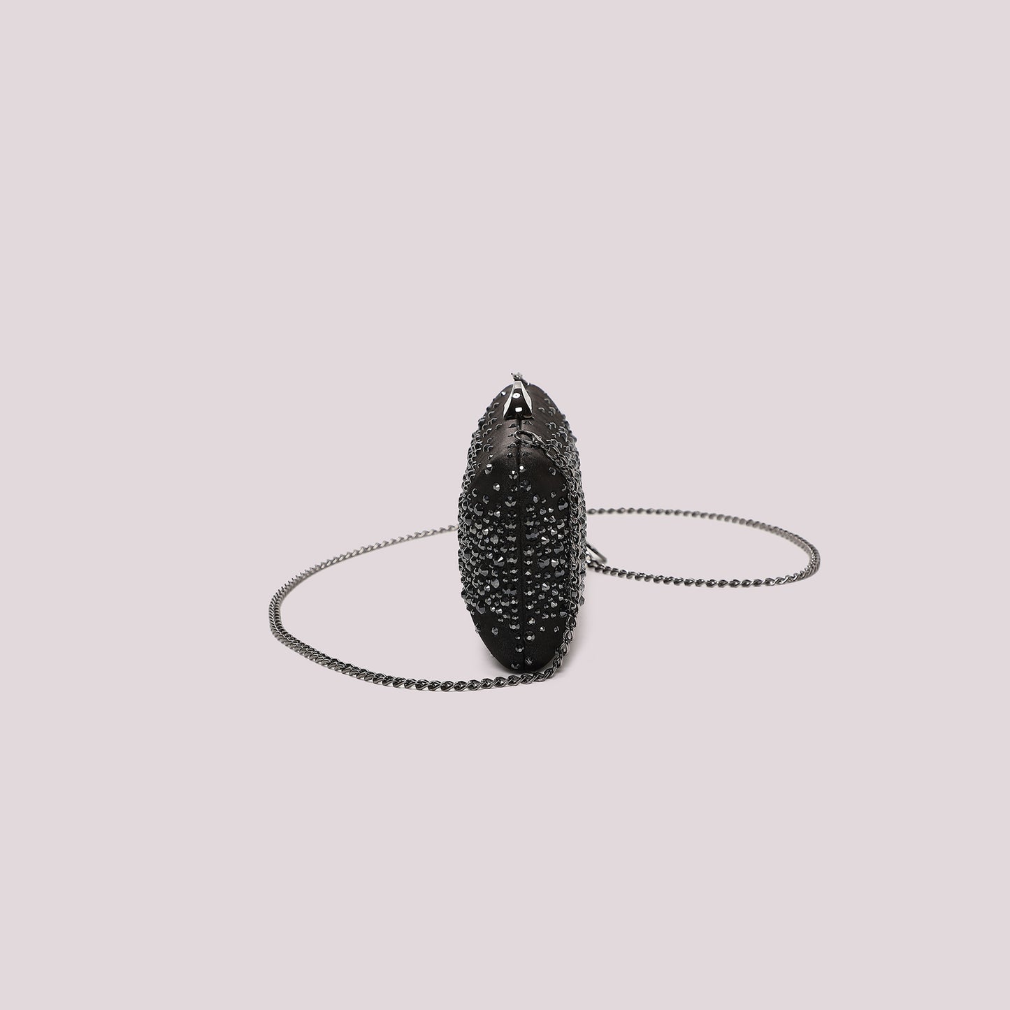 BORSA CLUTCH CON STRASS SPARSI