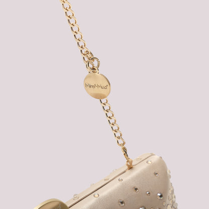 BORSA CLUTCH CON STRASS SPARSI
