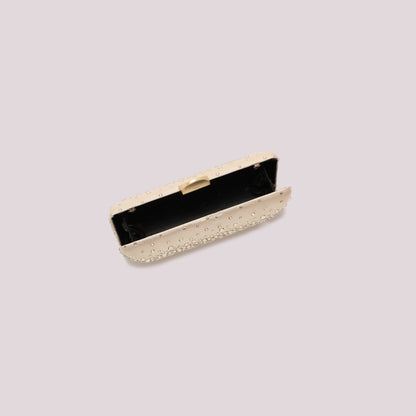 BORSA CLUTCH CON STRASS SPARSI
