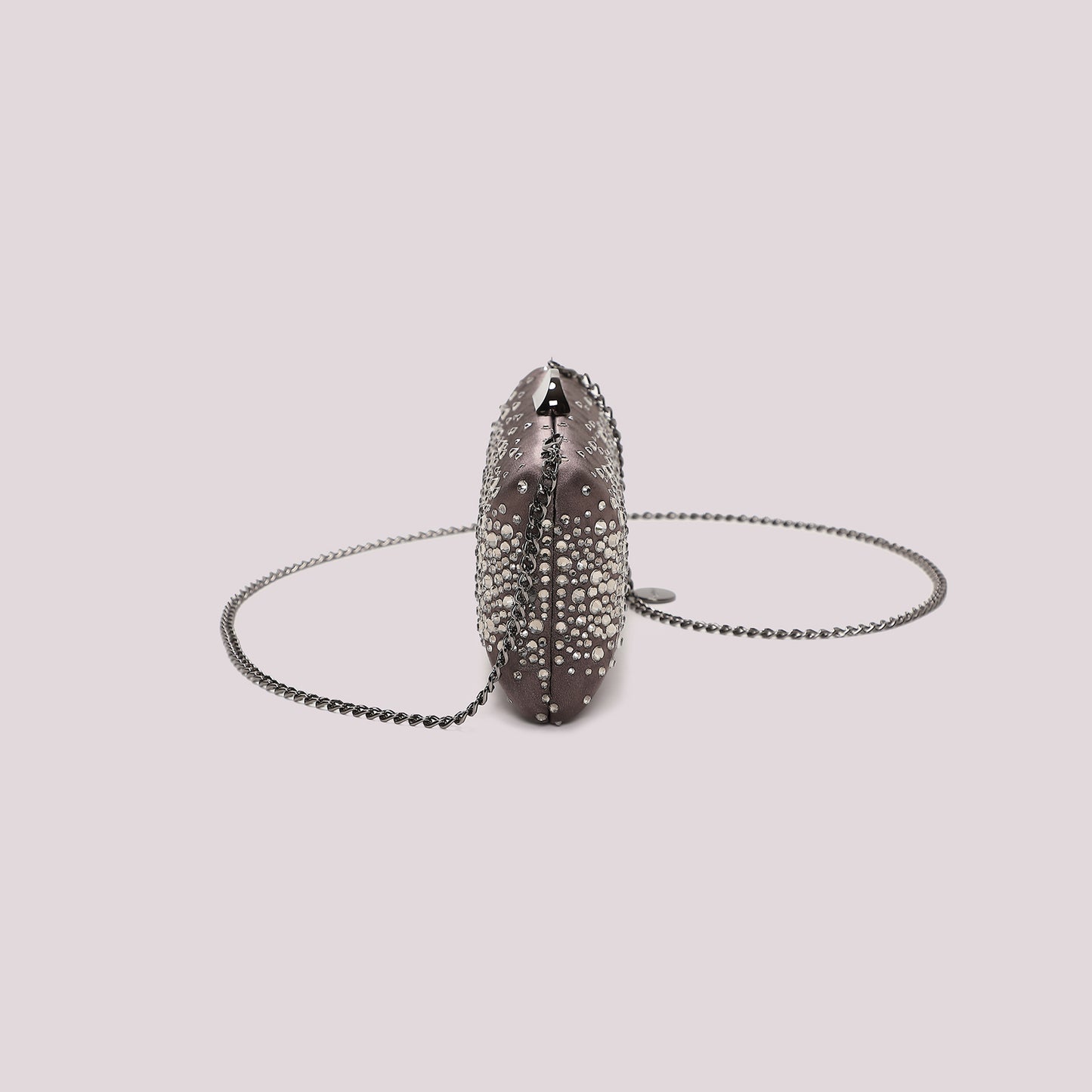 BORSA CLUTCH CON STRASS SPARSI