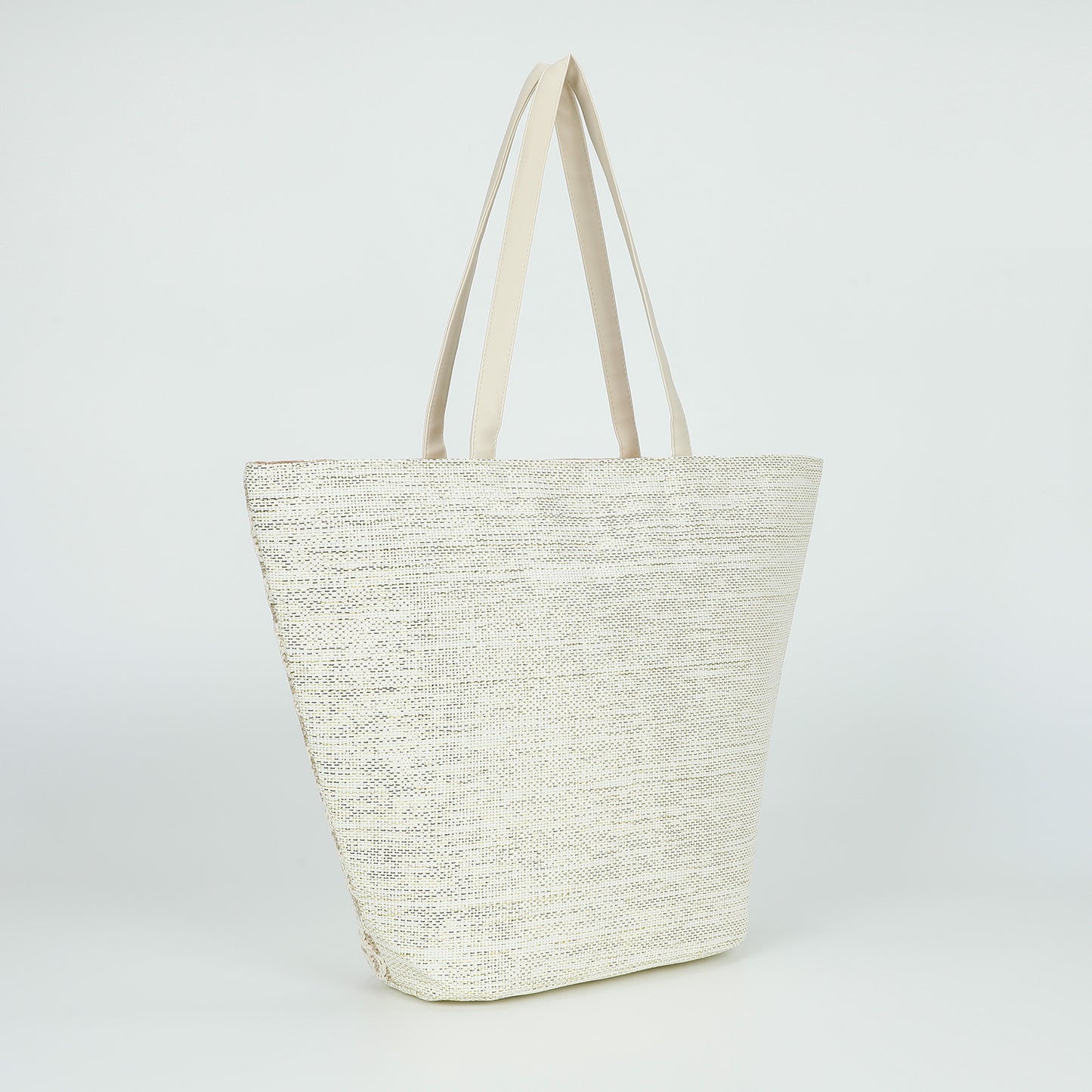 BORSA SHOPPER TRAFORATA IN STRAW PAPER