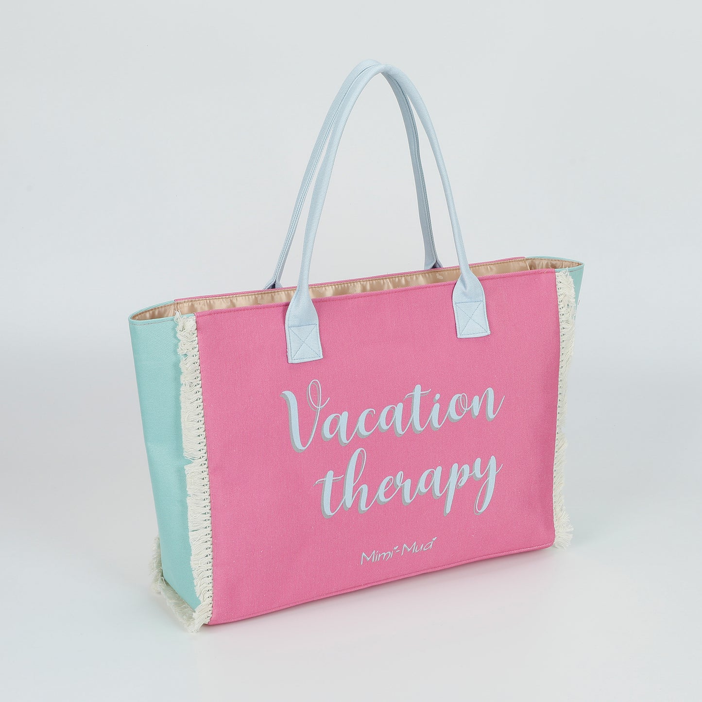 BORSA SHOPPER GRANDE "VACATION THERAPY"