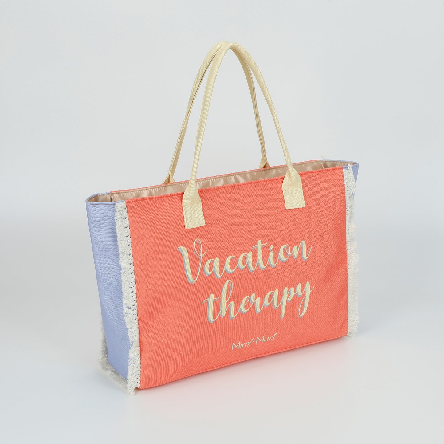 BORSA SHOPPER GRANDE "VACATION THERAPY"