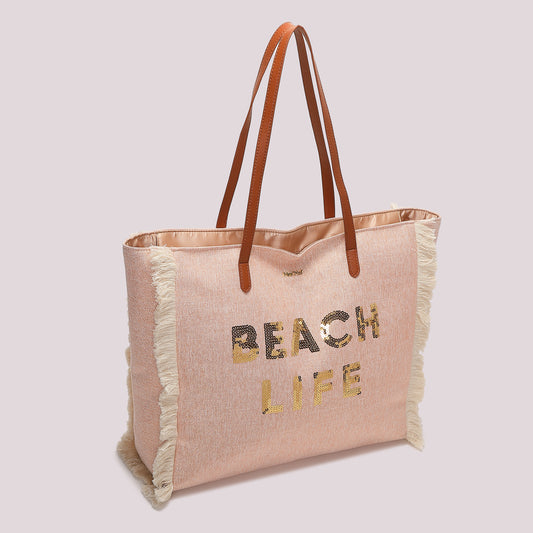BORSA SHOPPER "BEACH LIFE"