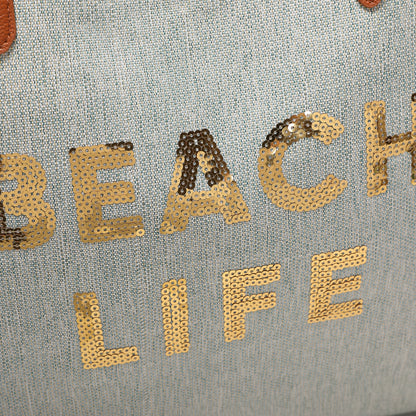 BORSA SHOPPER "BEACH LIFE"