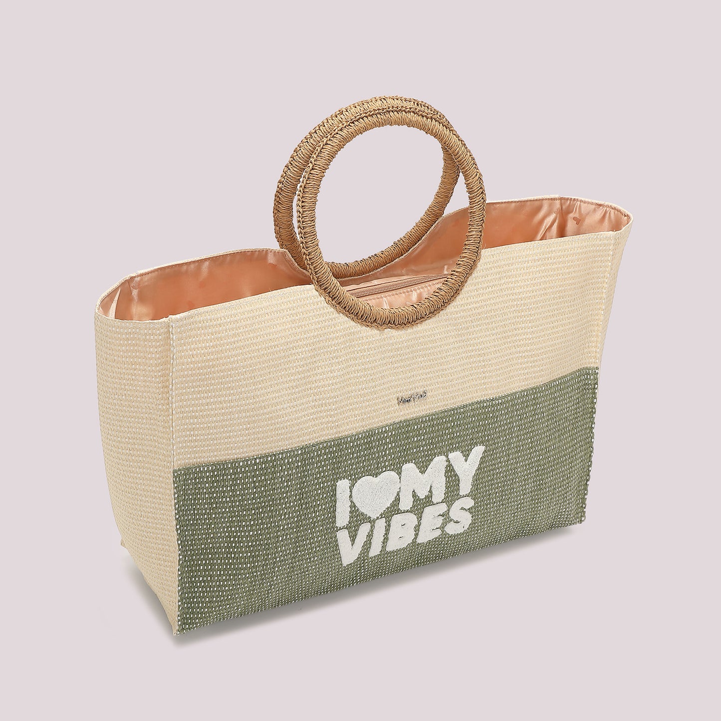 BORSA SHOPPER "I LOVE MY VIBES"