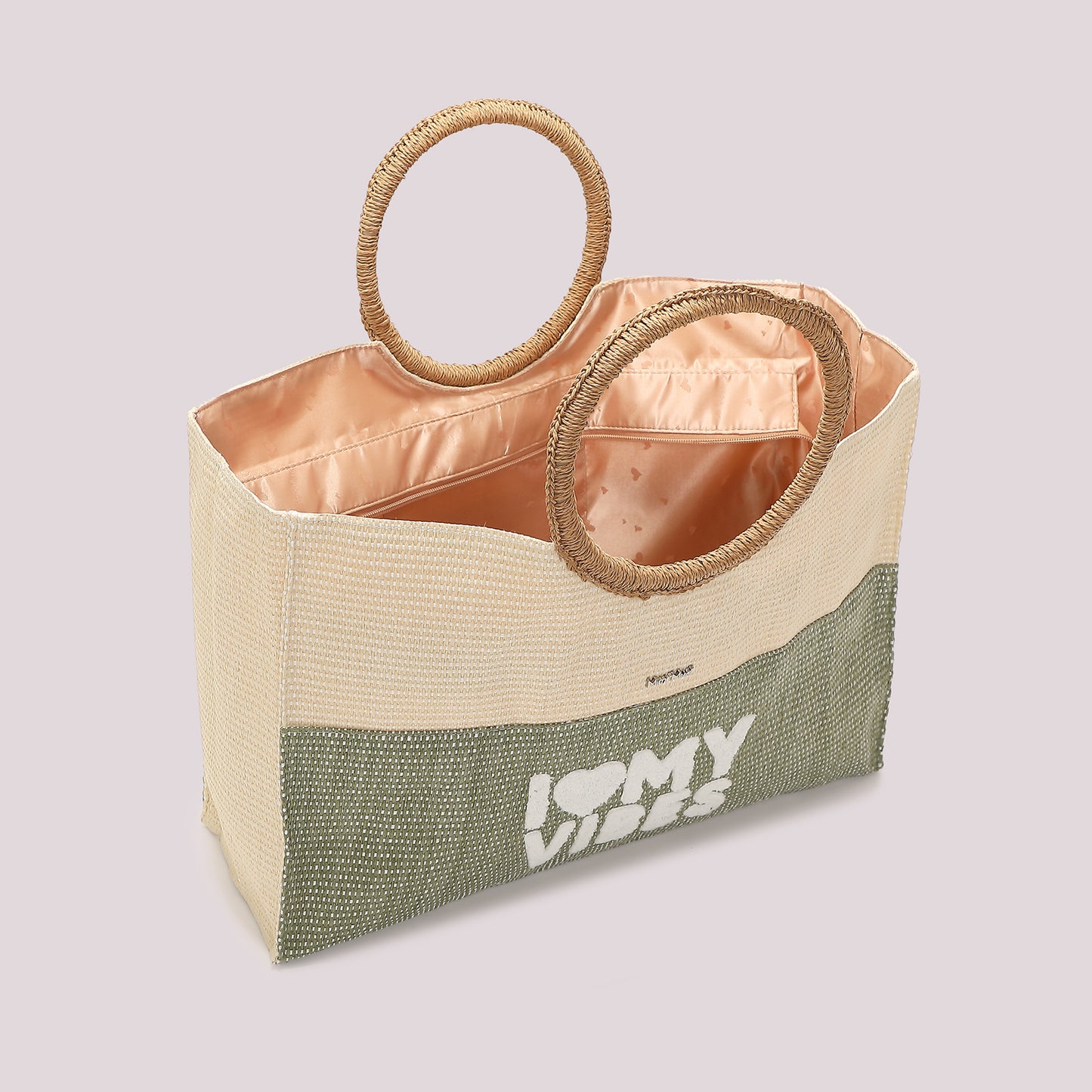 BORSA SHOPPER "I LOVE MY VIBES"