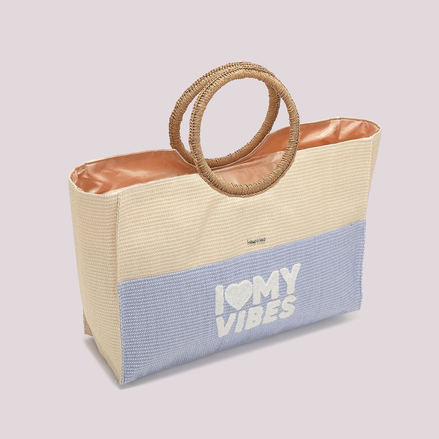 BORSA SHOPPER "I LOVE MY VIBES"