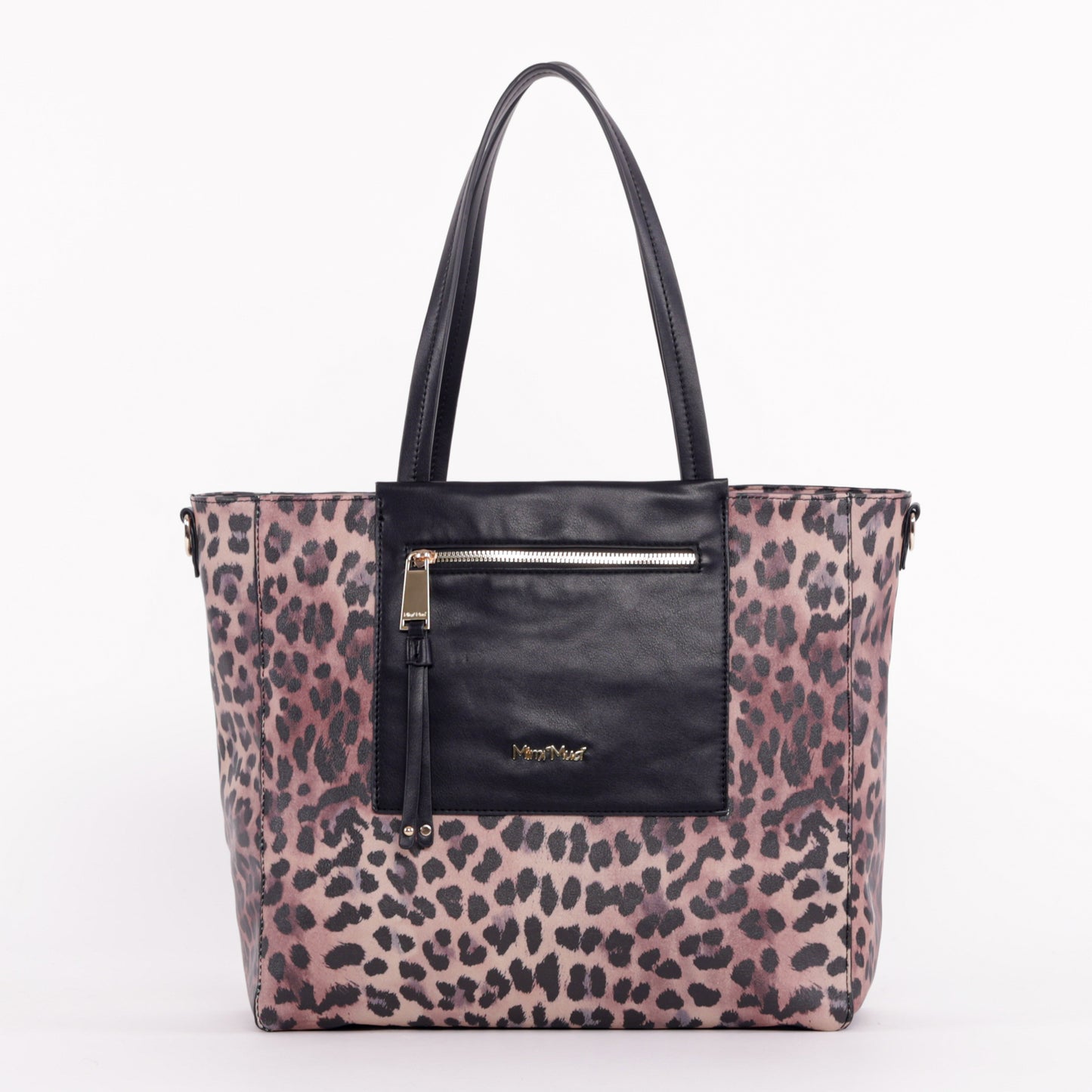 BORSA SHOPPER CON STAMPA LEOPARDATA