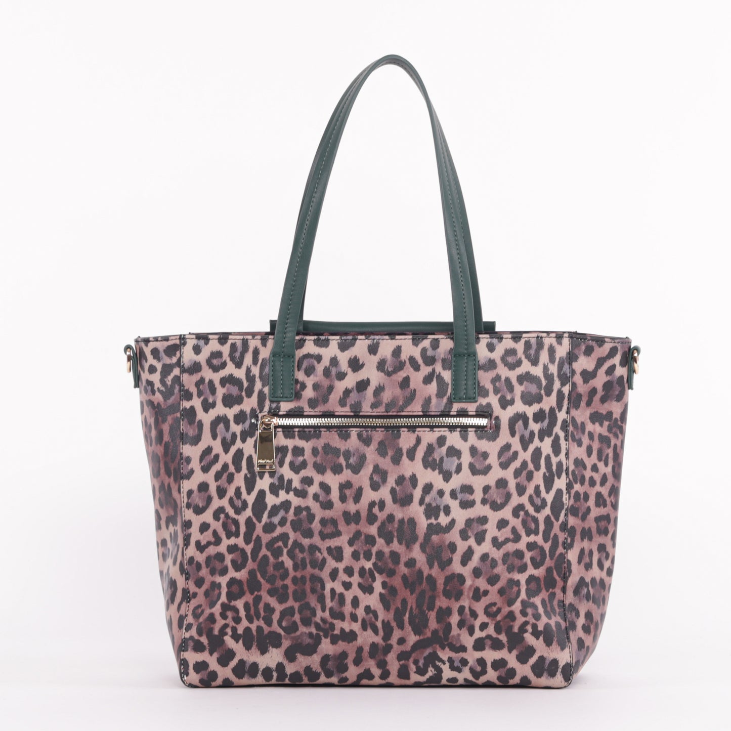 BORSA SHOPPER CON STAMPA LEOPARDATA