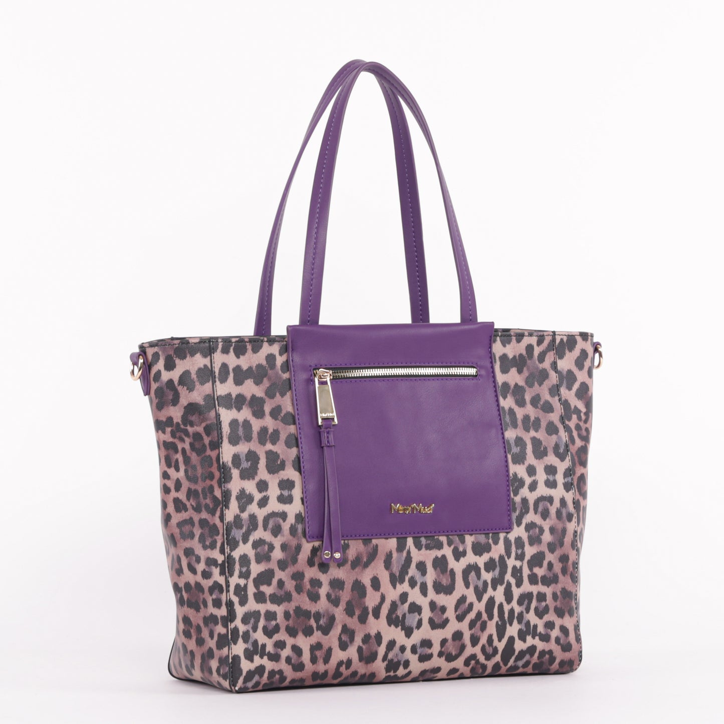 BORSA SHOPPER CON STAMPA LEOPARDATA