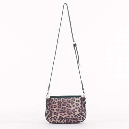 BORSA A TRACOLLA CON STAMPA LEOPARDATA