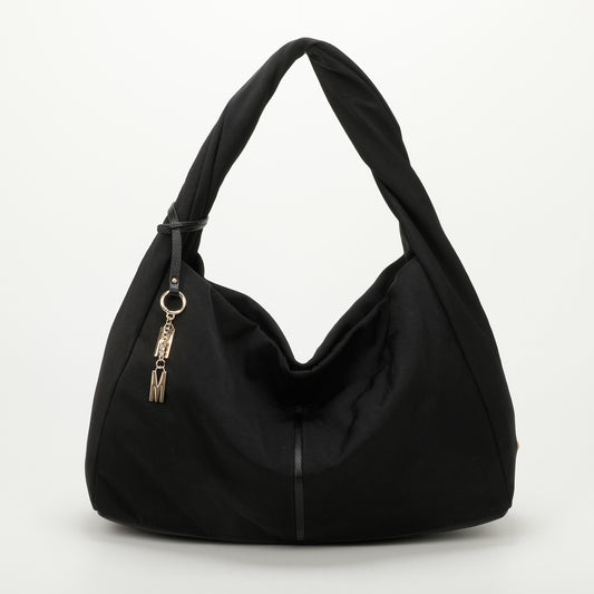 BORSA HOBO A SPALLA IN NYLON MORBIDA