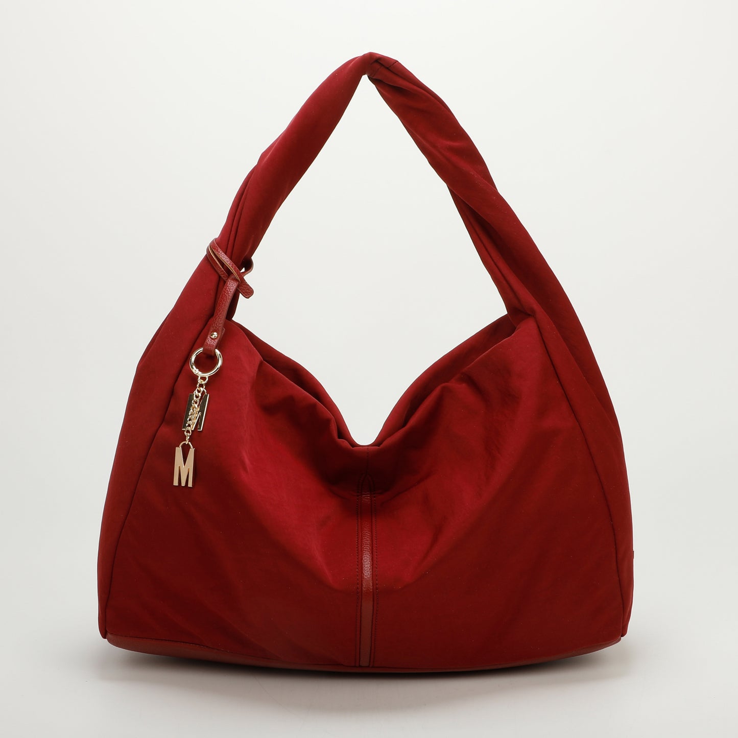 BORSA HOBO A SPALLA IN NYLON MORBIDA