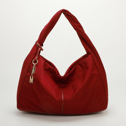 BORSA HOBO A SPALLA IN NYLON MORBIDA