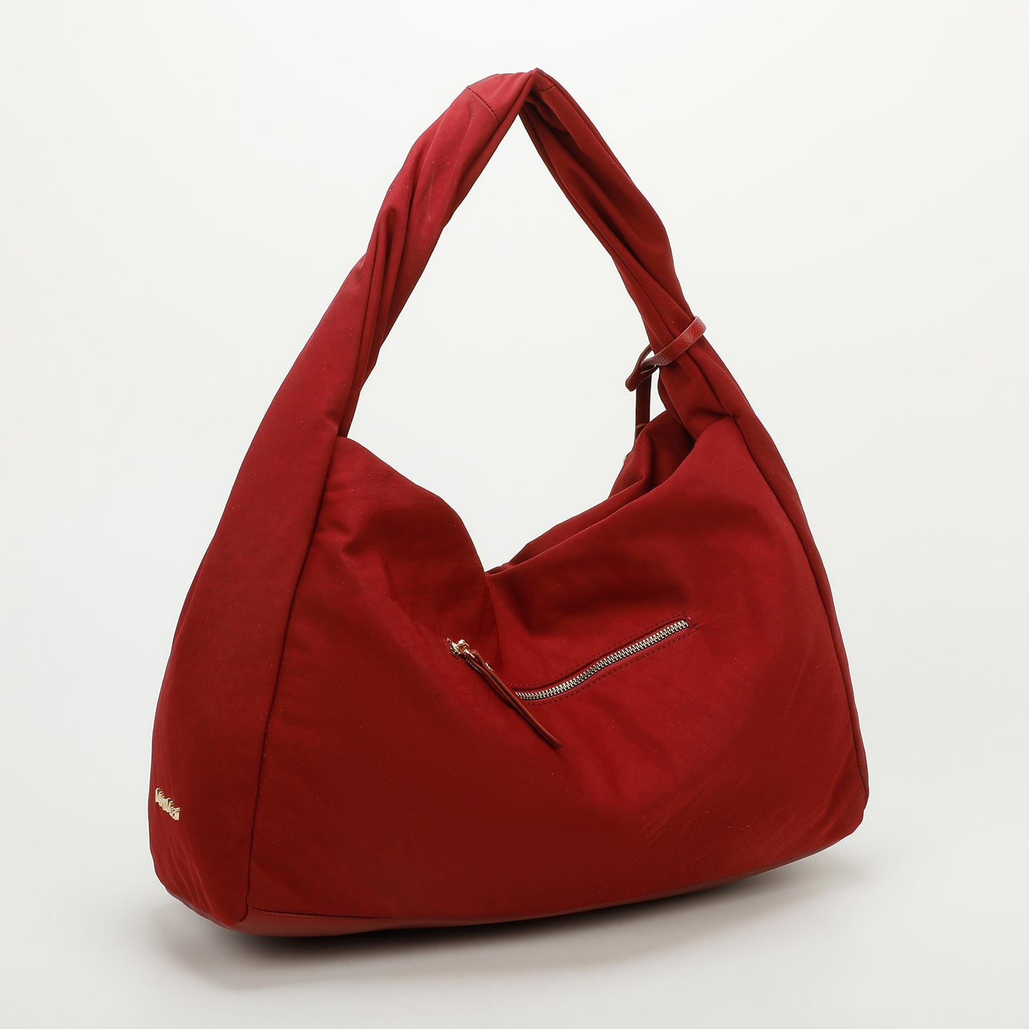 BORSA HOBO A SPALLA IN NYLON MORBIDA