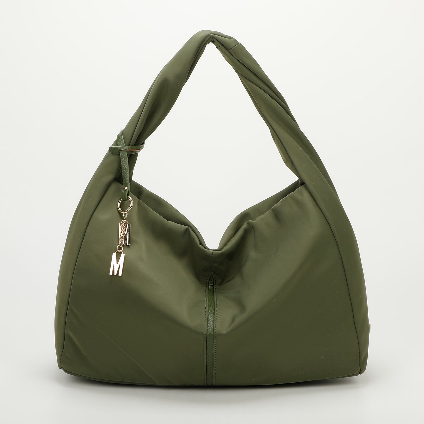 BORSA HOBO A SPALLA IN NYLON MORBIDA