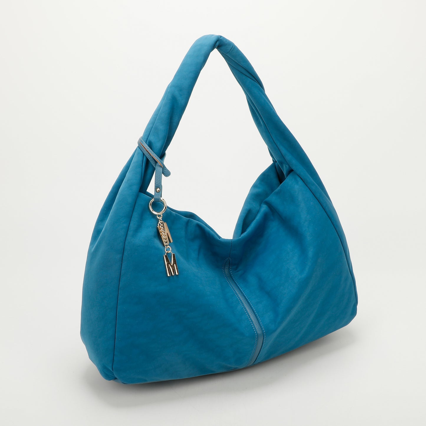 BORSA HOBO A SPALLA IN NYLON MORBIDA