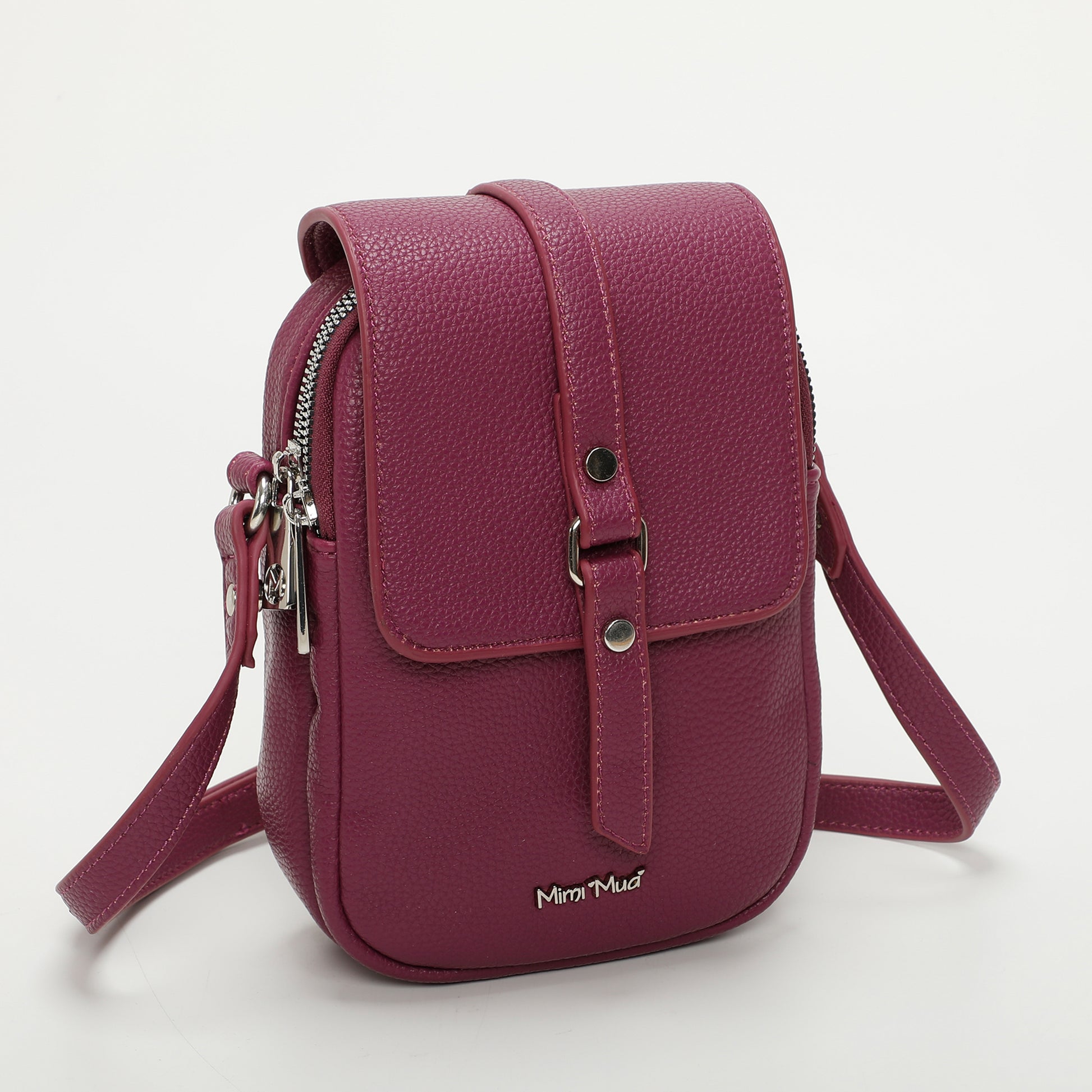 Borsa A Tracolla Porta Cellulare Donna - Mini Borsa In Cotone, Cinghie Regolabili, Multitasche, Blu - Foto 9