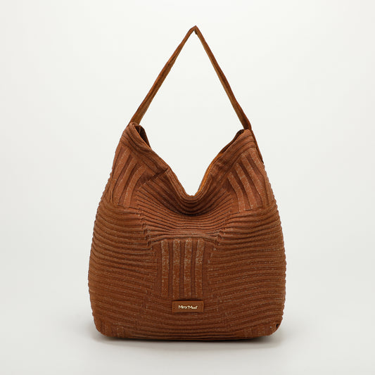 BORSA HOBO IN MAGLIA LUREX