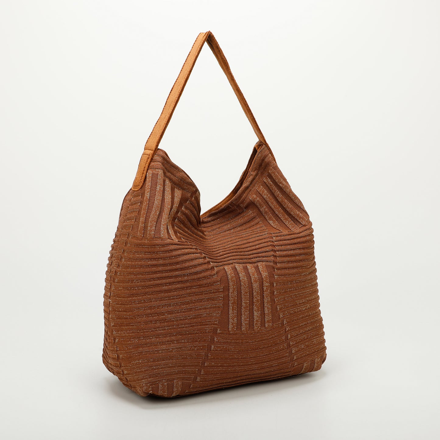 BORSA HOBO IN MAGLIA LUREX