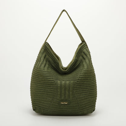 BORSA HOBO IN MAGLIA LUREX