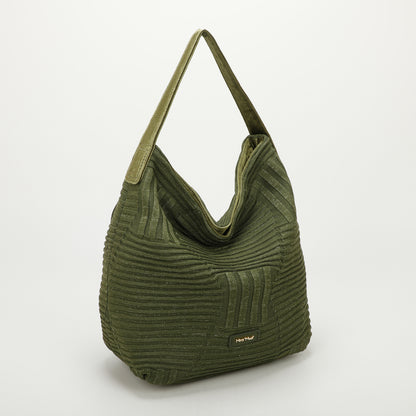 BORSA HOBO IN MAGLIA LUREX