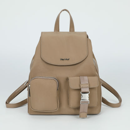 ZAINO IN NYLON CON TASCHE