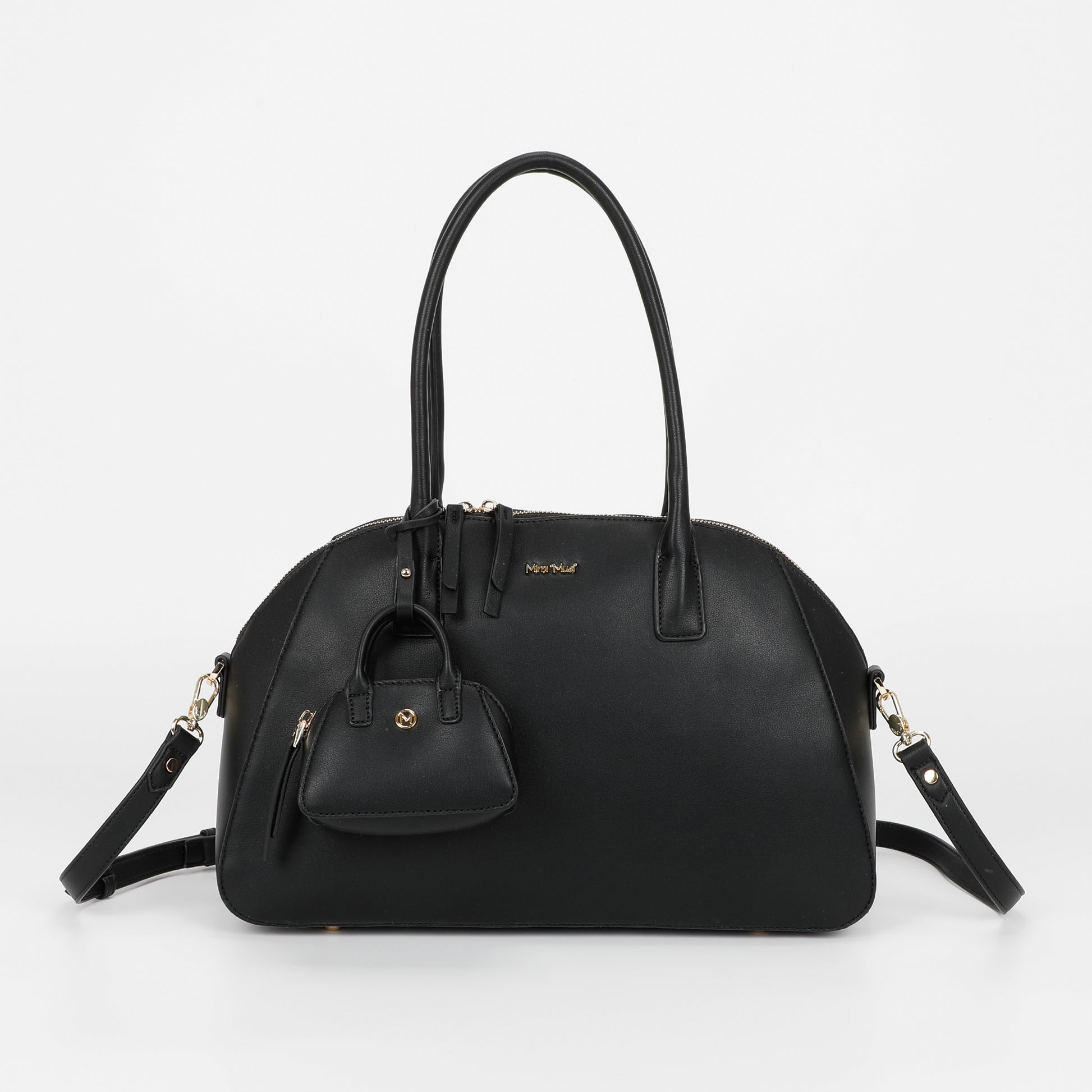 BORSA A SPALLA CON BORSINA MICRO