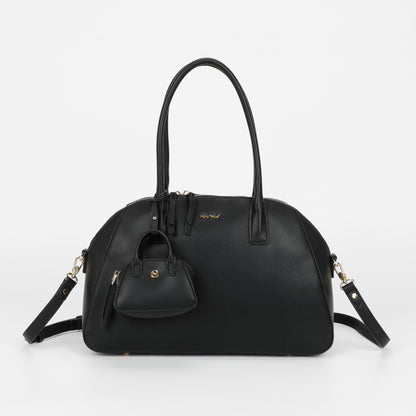 BORSA A SPALLA CON BORSINA MICRO