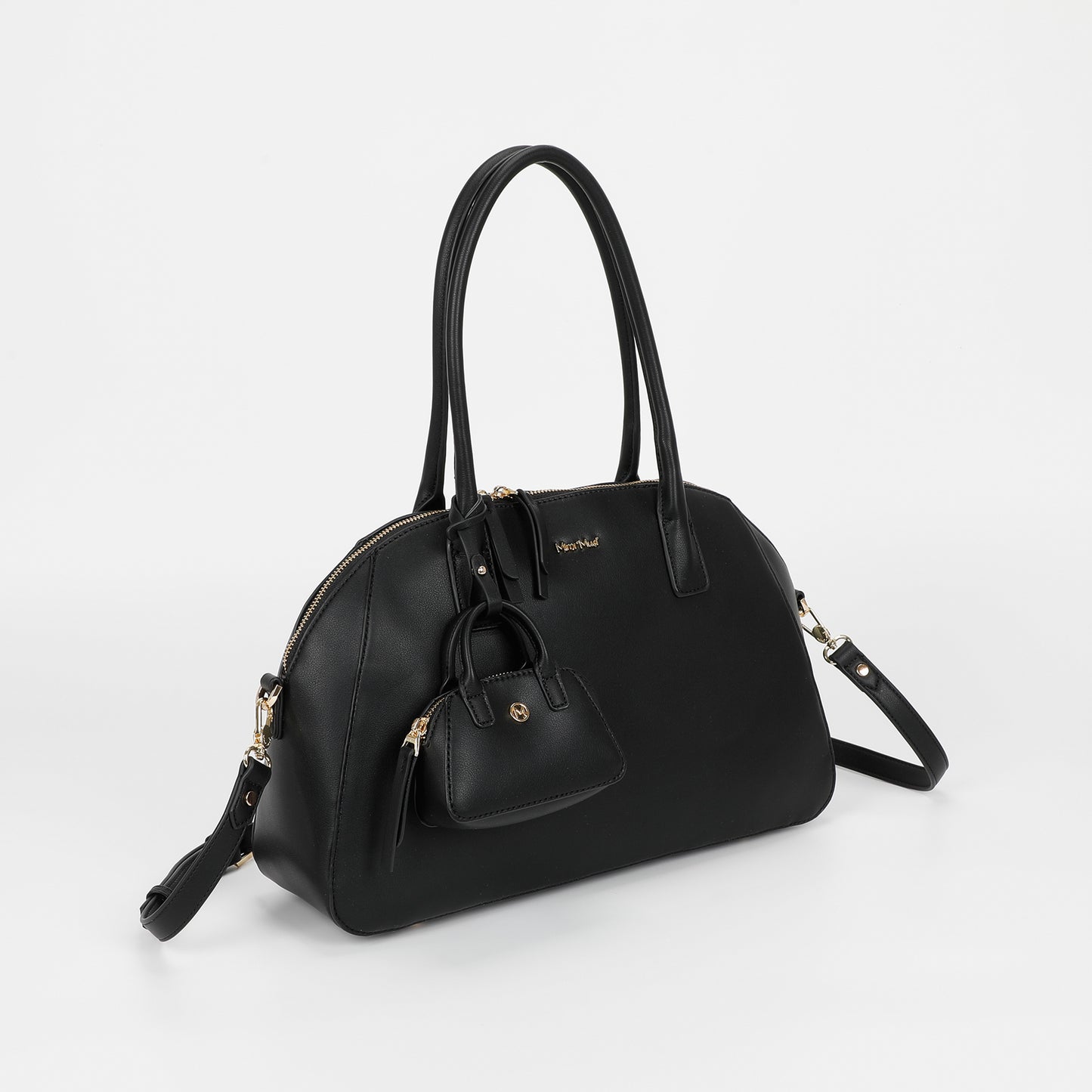 BORSA A SPALLA CON BORSINA MICRO