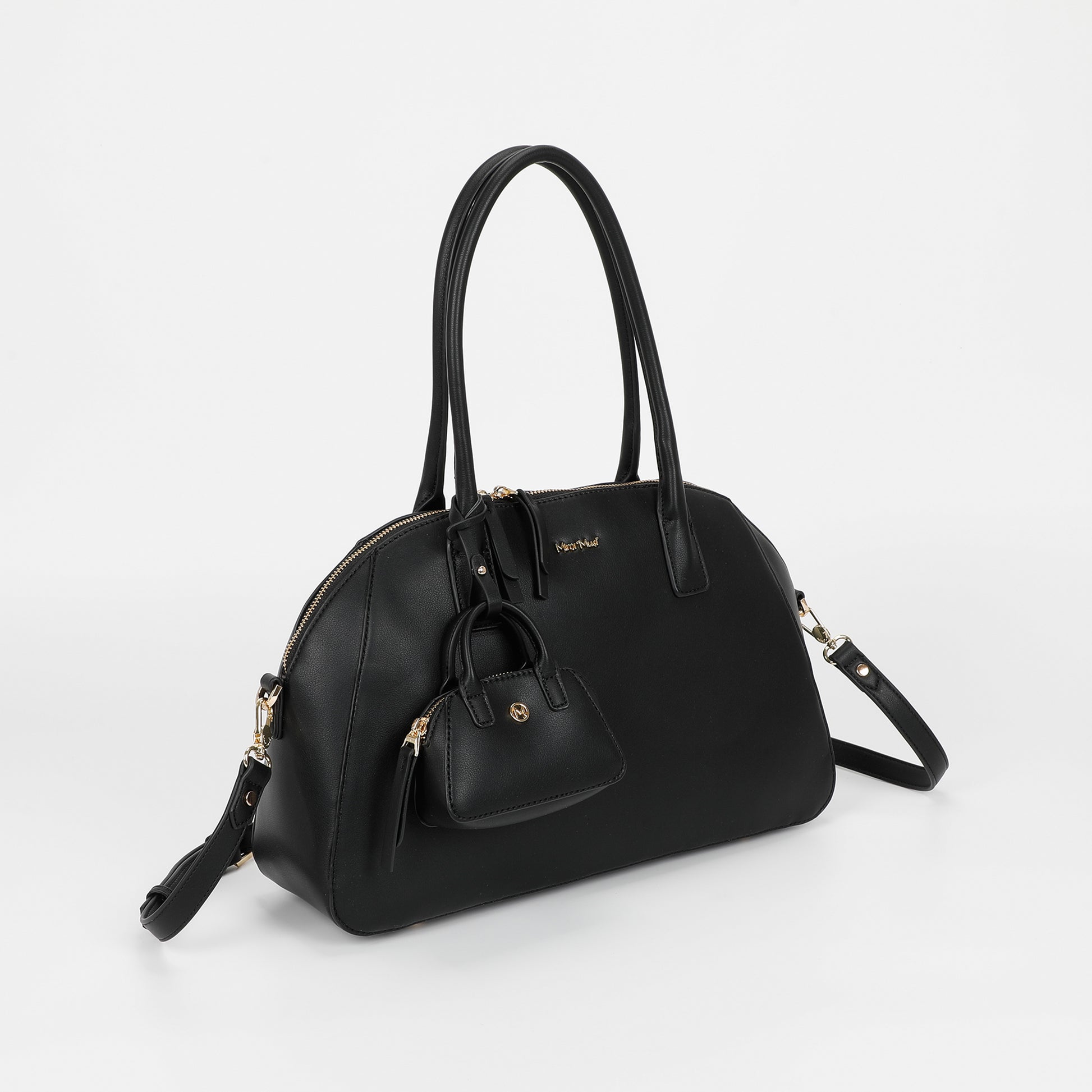 BORSA A SPALLA CON BORSINA MICRO