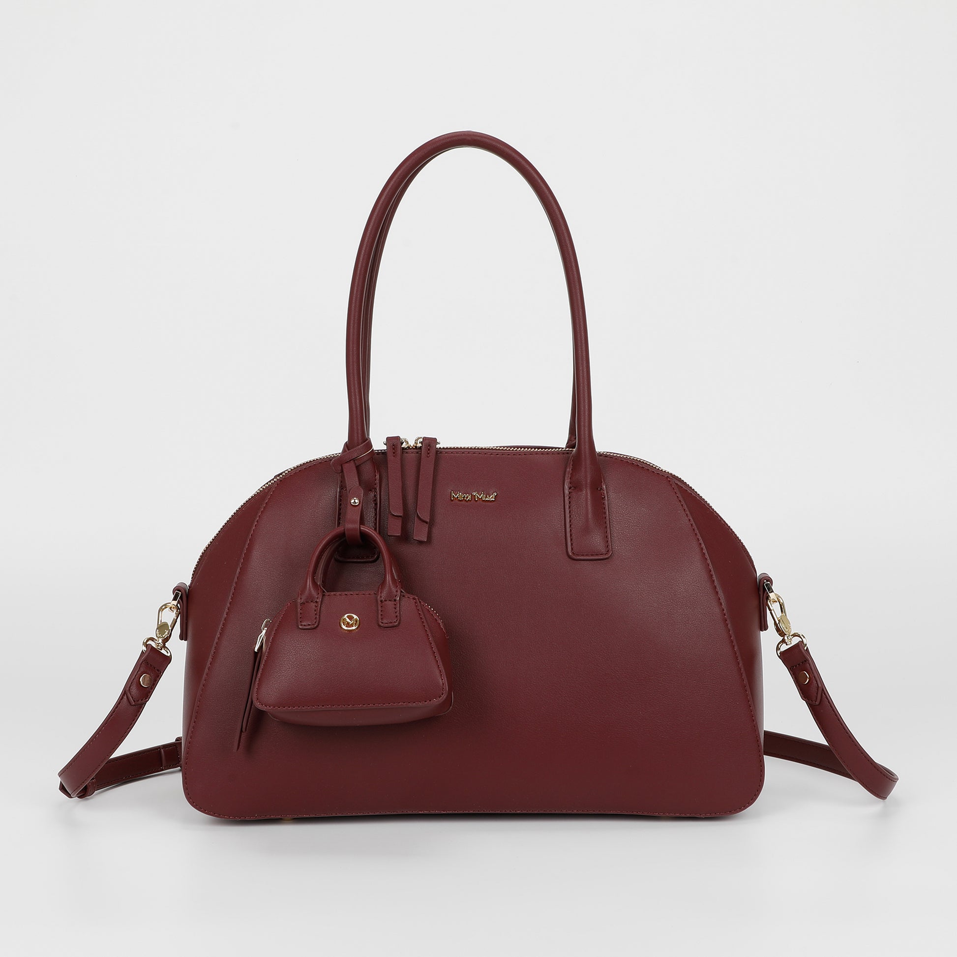 BORSA A SPALLA CON BORSINA MICRO
