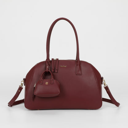 BORSA A SPALLA CON BORSINA MICRO