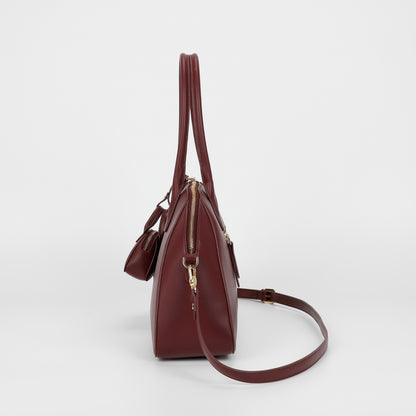 BORSA A SPALLA CON BORSINA MICRO