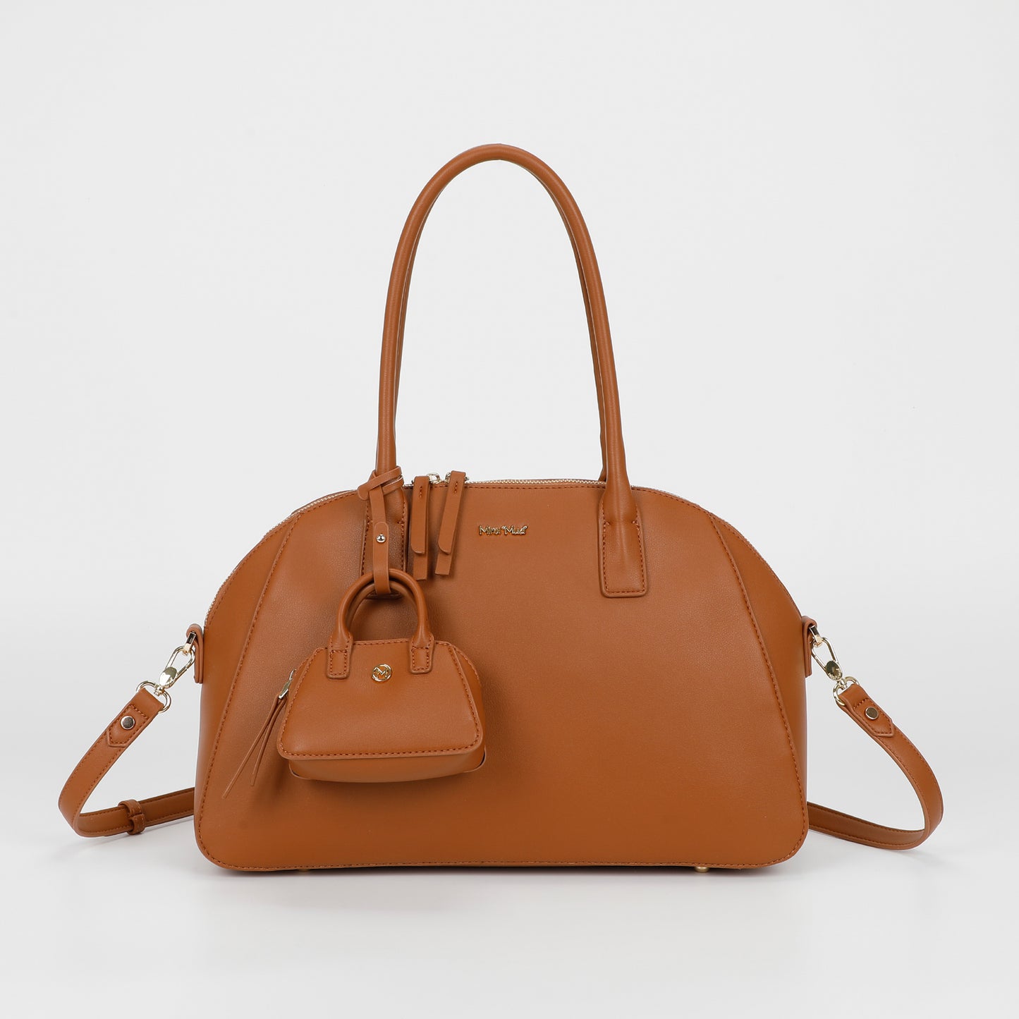 BORSA A SPALLA CON BORSINA MICRO