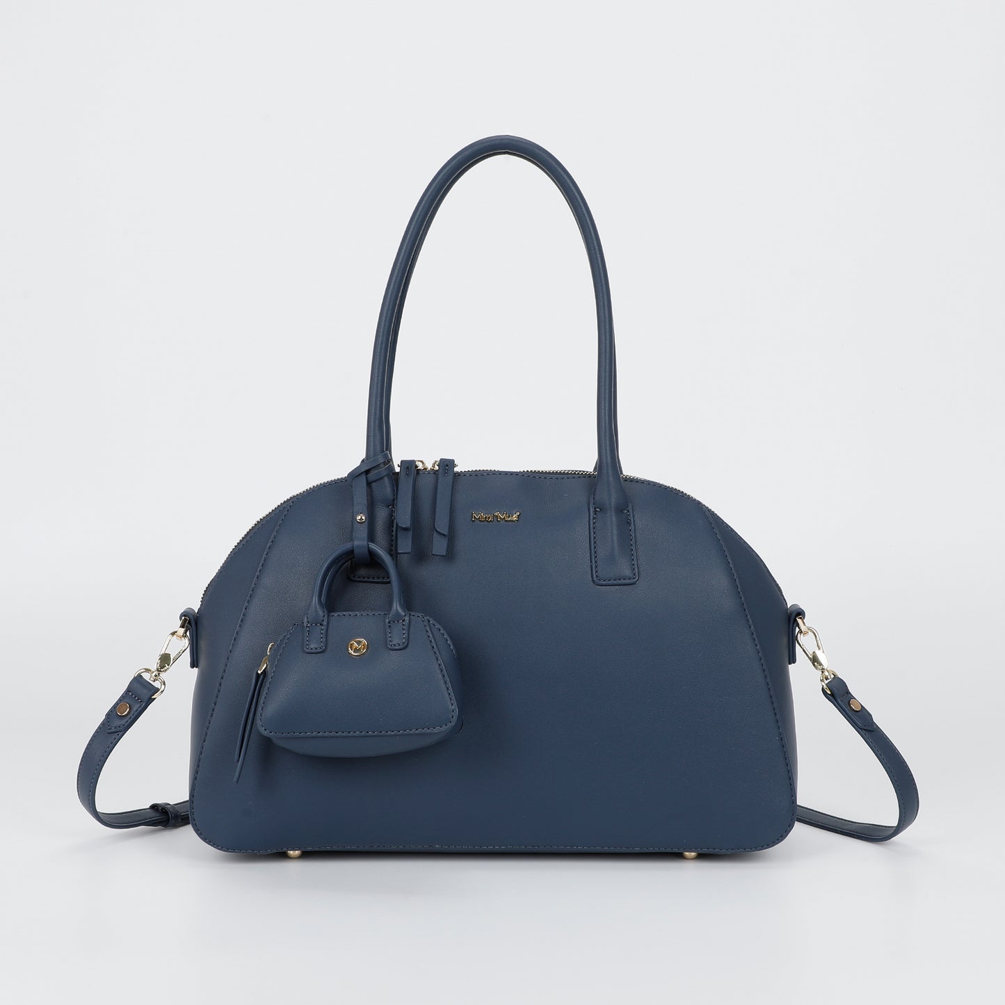 BORSA A SPALLA CON BORSINA MICRO