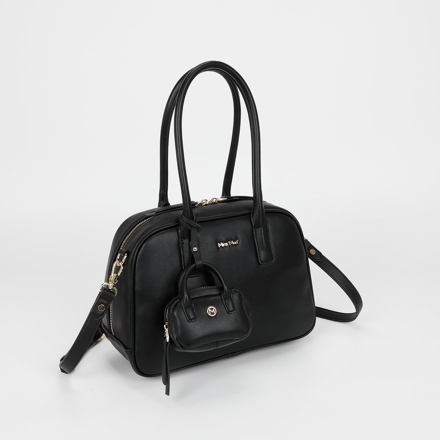 BORSA A BRACCIO CON BORSINA MICRO