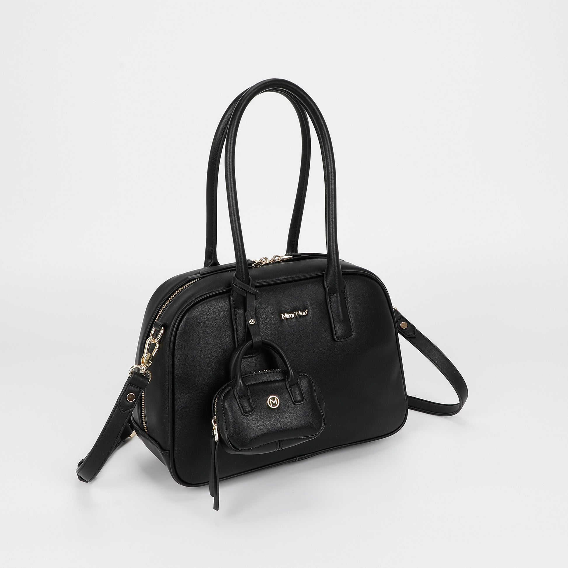 BORSA A BRACCIO CON BORSINA MICRO