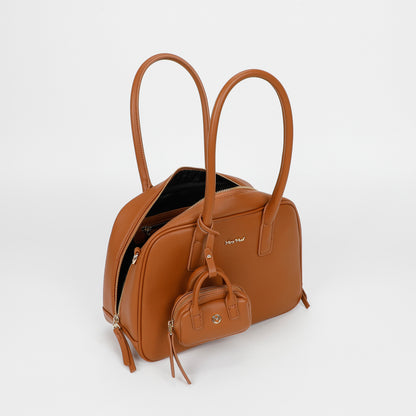 BORSA A BRACCIO CON BORSINA MICRO