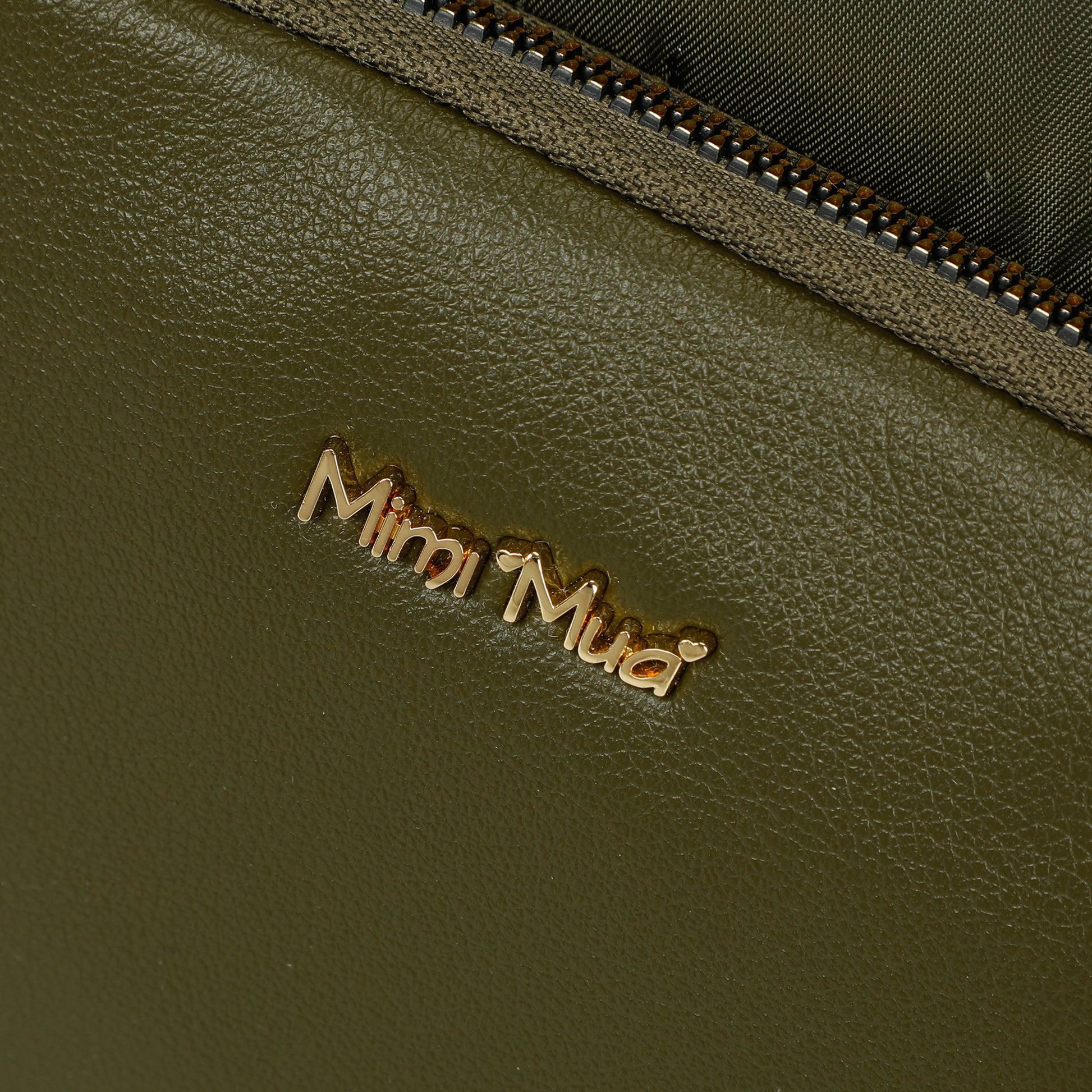 BORSA BAULETTO IN NYLON CON DETTAGLI IN PU